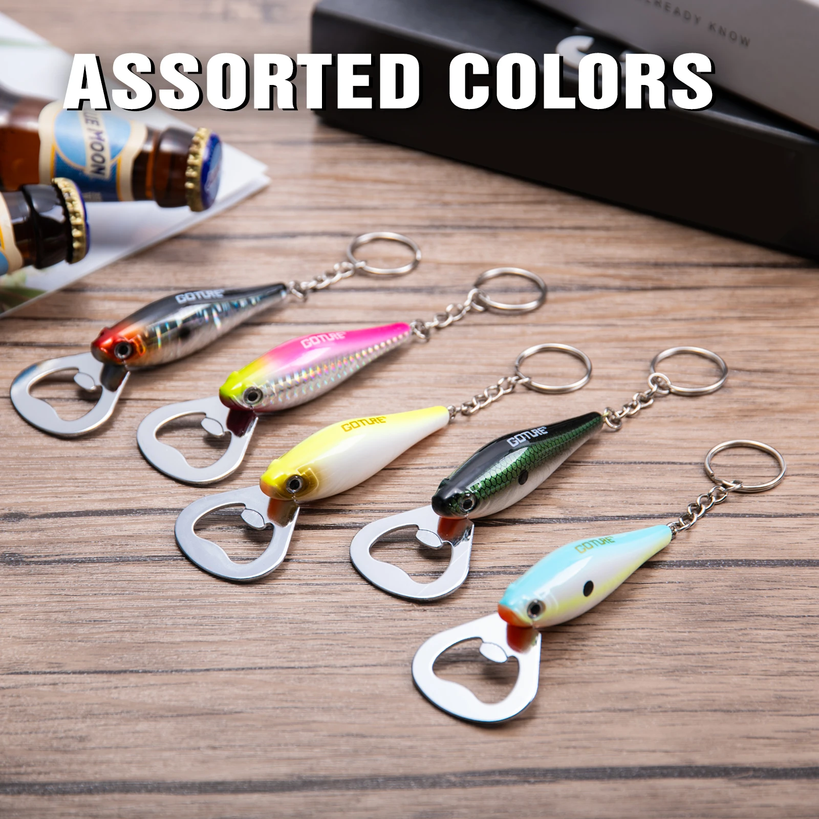 Kitchen Gadgets Everyone Needs - Goture 1pcs Fishing Lure Bottle Opener