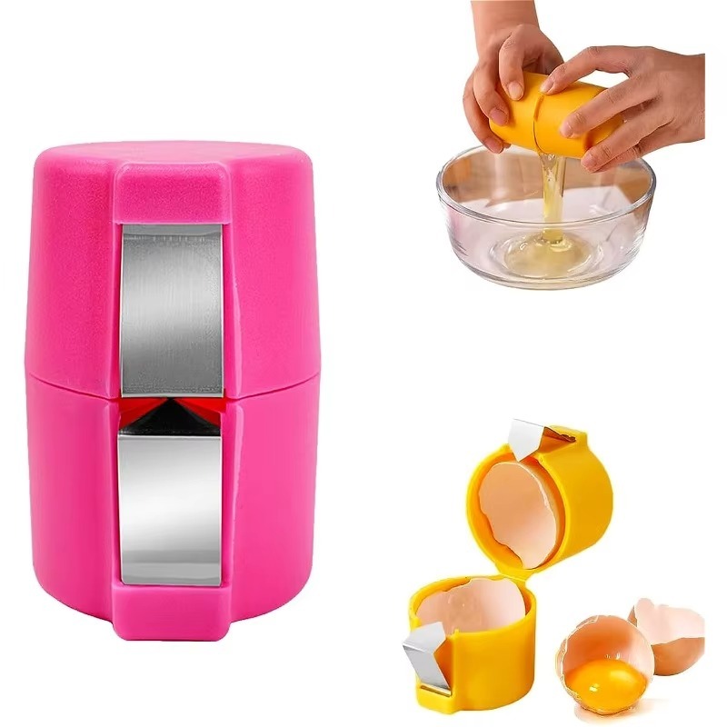 Egg Separator Tool - Egg Separator Household Stainless Steel Easy-to-clean