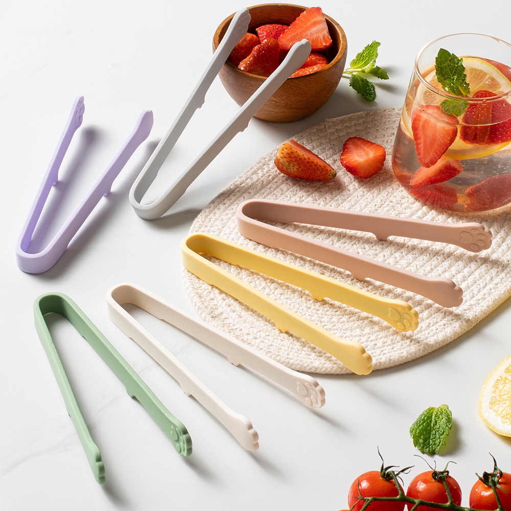 Kitchen Gadgets Everyone Needs - Cute Cat Paw Silicone Food Tongs