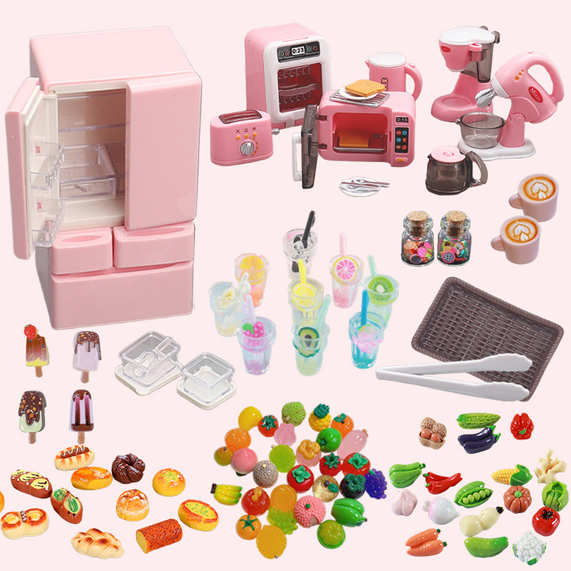 Kitchen Gadgets Kids - Kids Kitchen Toy Accessories Refrigerator Pretend