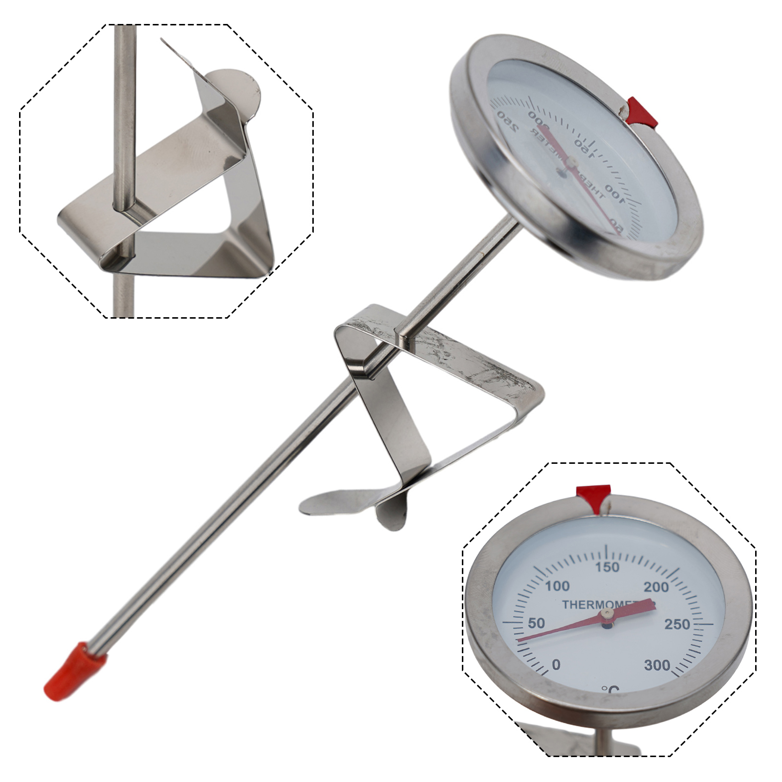Kitchen Gadgets For Arthritic Hands - Stainless Steel Probe Thermometer Kitchen Tools