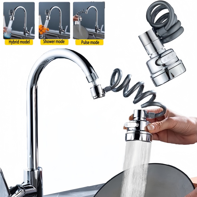 Kitchen Gadgets Everyone Needs - New 3 Modes Sink Faucet Extension