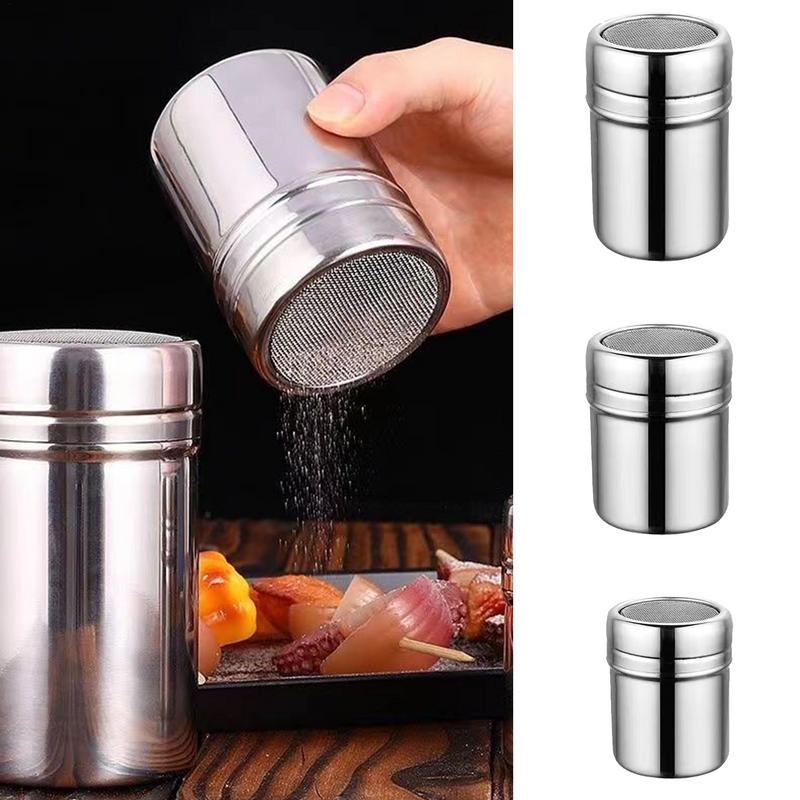 Kitchen Gadgets For Arthritic Hands - Stainless Steel Chocolate Shaker Cocoa Flour