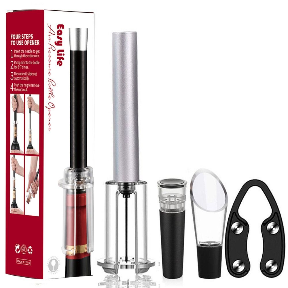 Kitchen Gadgets Everyone Needs - Bar Accessories Wine Bottle Opener Set
