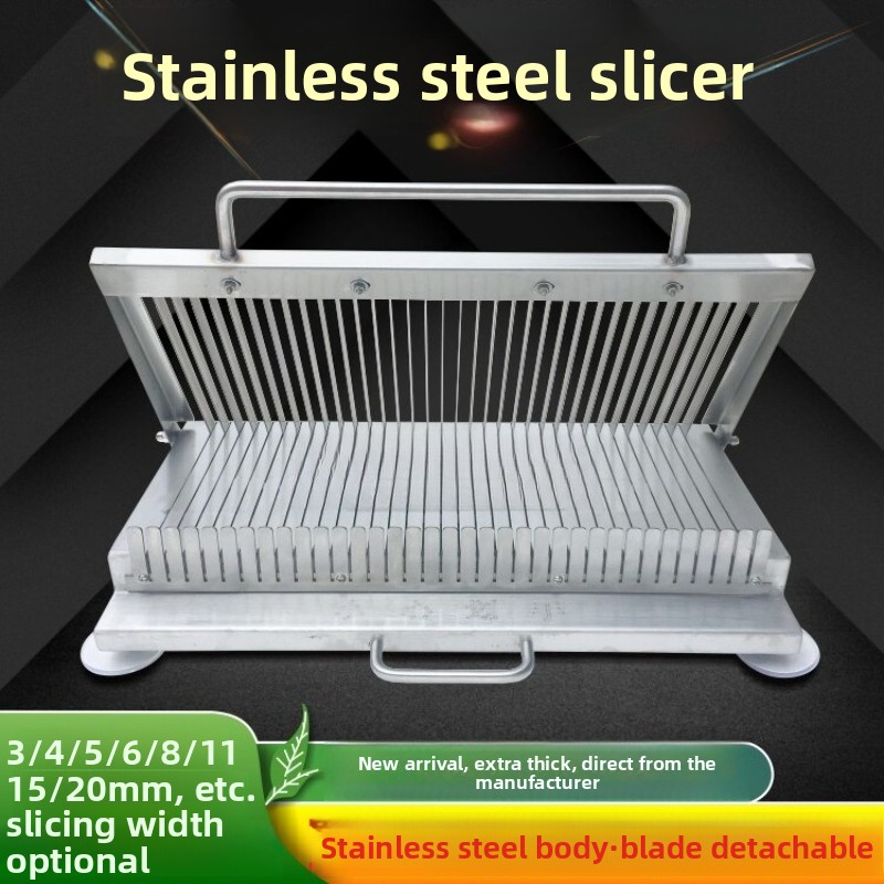 Kitchen Gadgets For Small Kitchens - Small Stainless Steel Hand Press Slicer