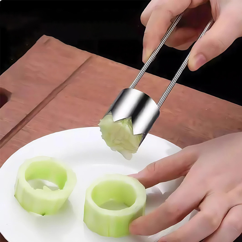 Stainless Steel Fruit Core Rem - Vegetable Kitchen Gadgets ulasan dan harga