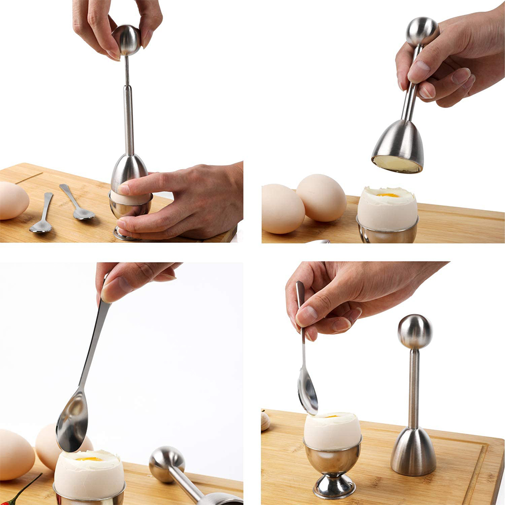 LMETJMA Egg Cracker Topper Set - Egg Separator Tool ulasan dan harga