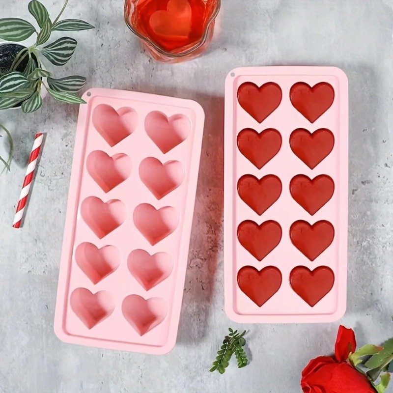 1pcs Heart-shaped Ice Cube Mol - Kitchen Gadgets Needed ulasan dan harga
