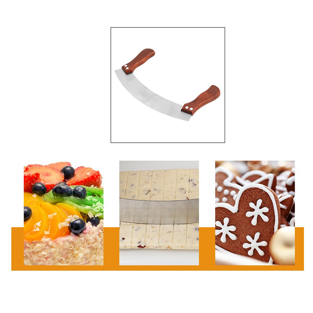 1pc Double Handle Nougat Cutte - Kitchen Gadgets Website ulasan dan harga