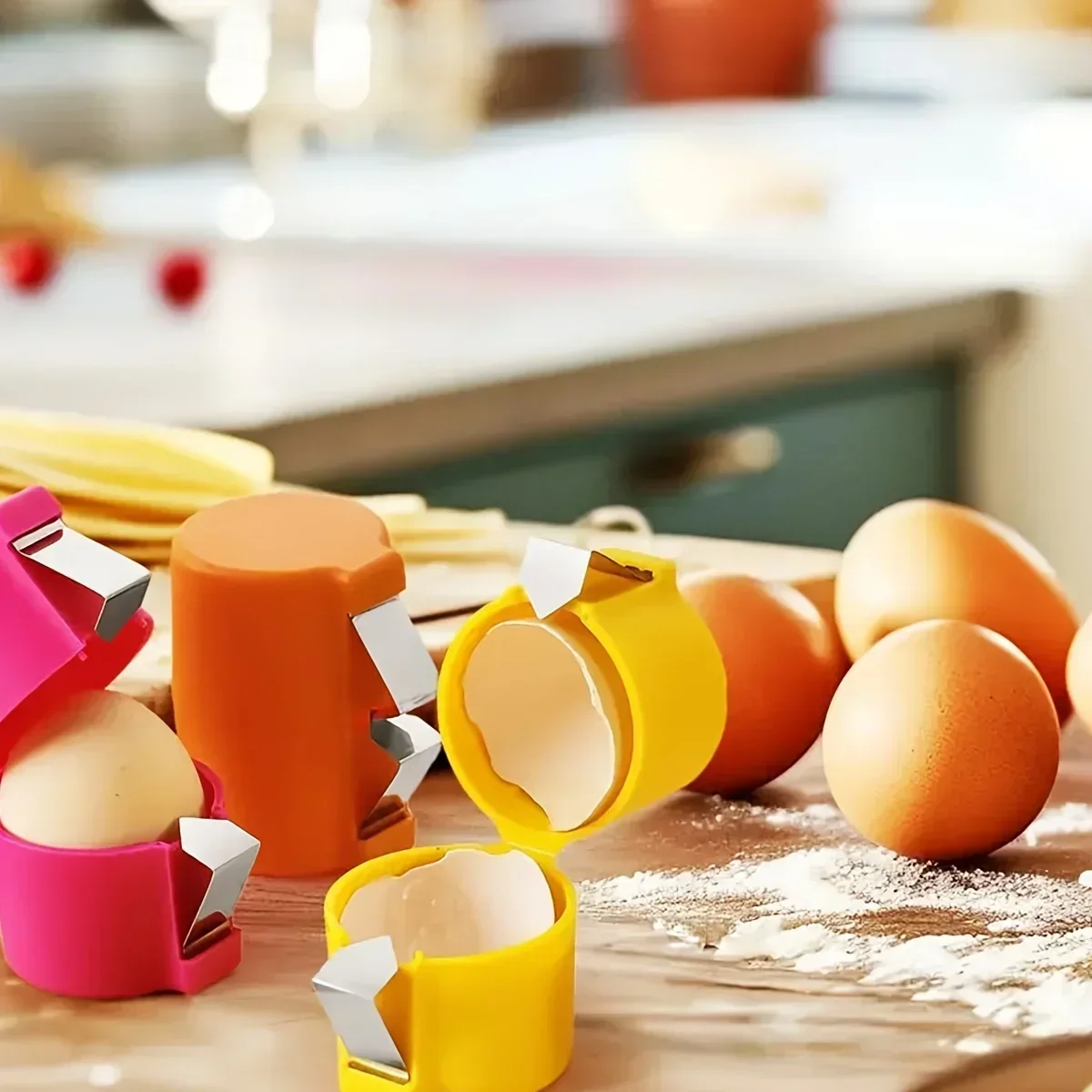 1/3pcs-New Egg Shell Opener Pr - Egg Separator Tool ulasan dan harga