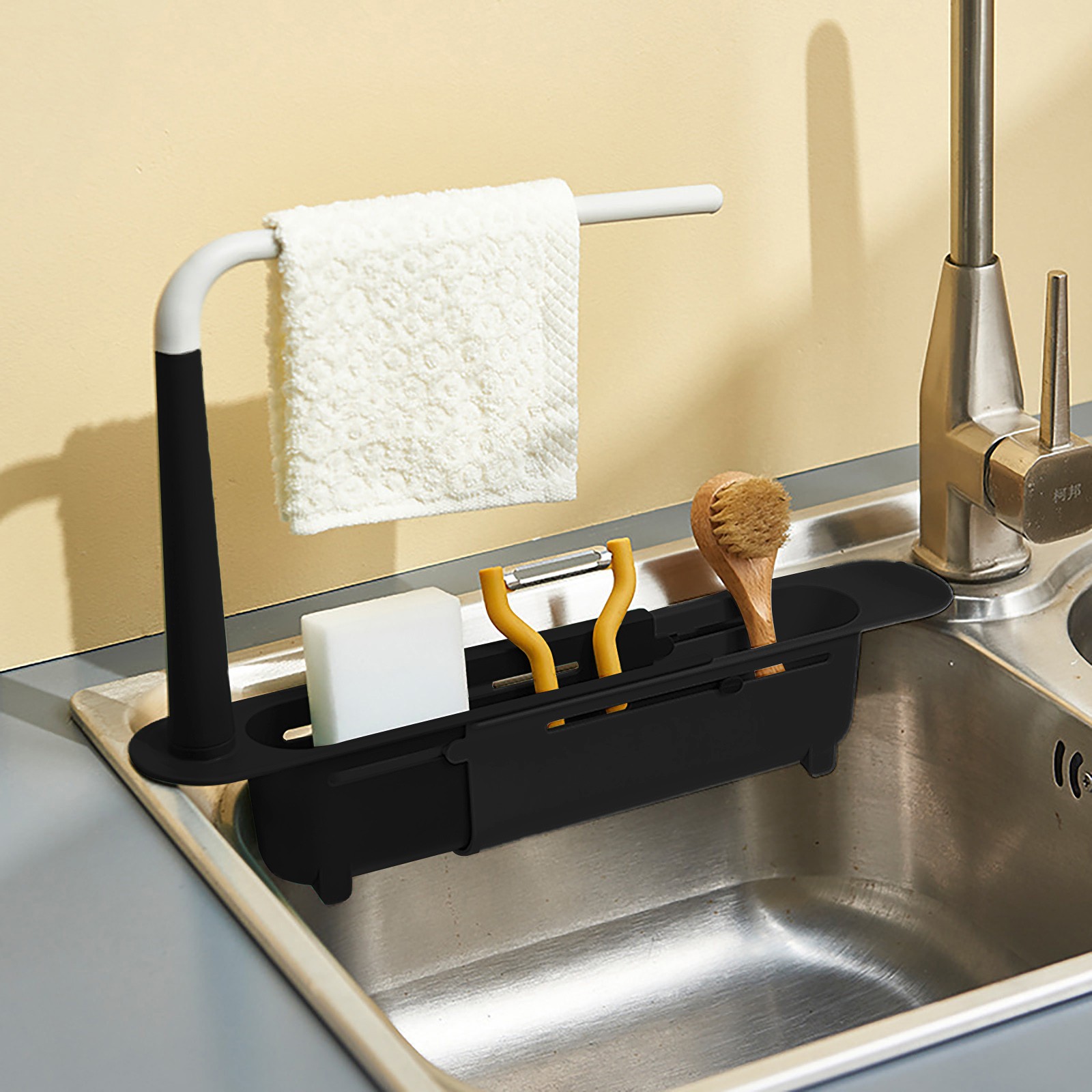 elescopic Sink Shelf Drainer R - Kitchen Gadgets Everyone Needs ulasan dan harga