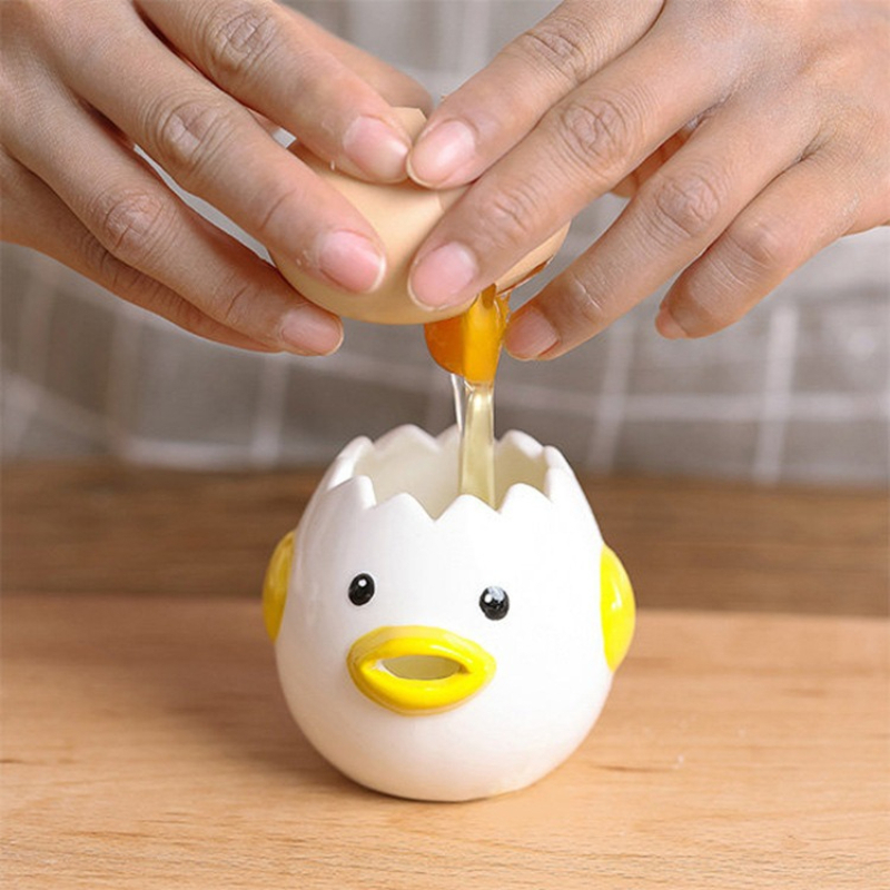 Ins Cute Ceramic Egg Separator - Egg Separator Tool ulasan dan harga