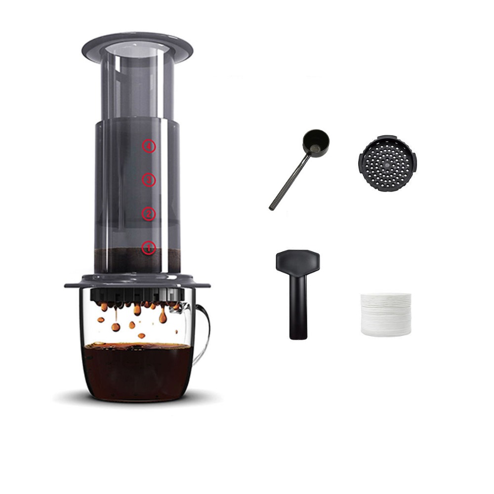 Share Pot Portable Coffee Kett - French Press Coffee Maker ulasan dan harga