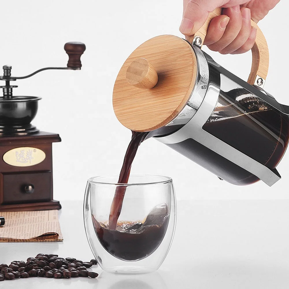 350/600ml Stainless Steel Pres - French Press Coffee Maker ulasan dan harga