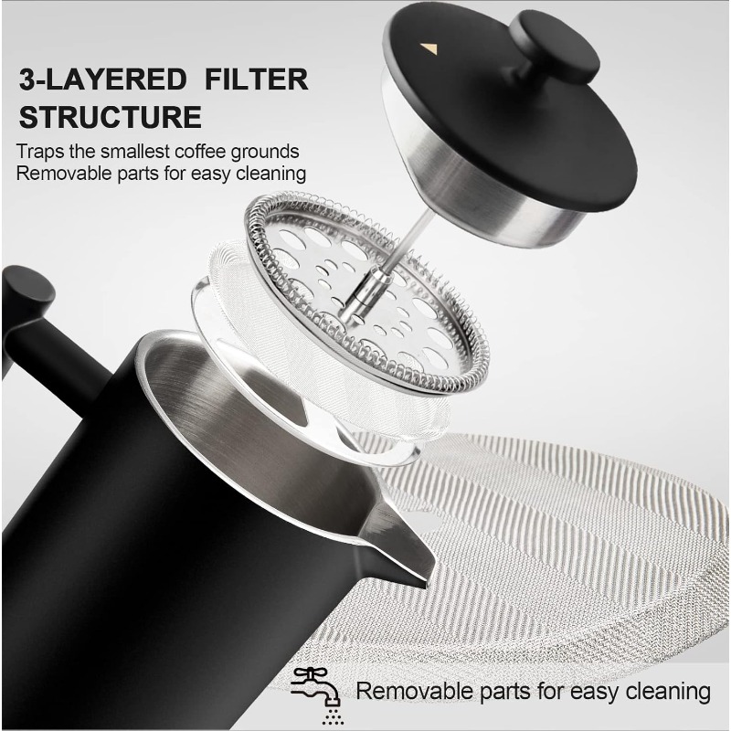French Press Coffee Maker 34 O - French Press Coffee Maker ulasan dan harga