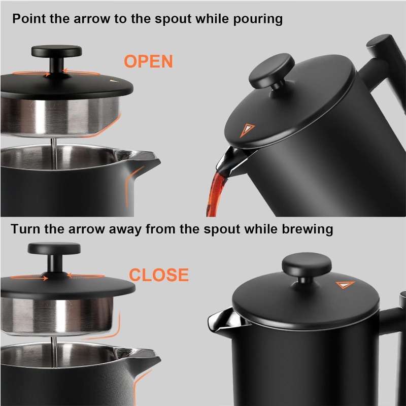 French Press Coffee Maker 34 O - French Press Coffee Maker ulasan dan harga