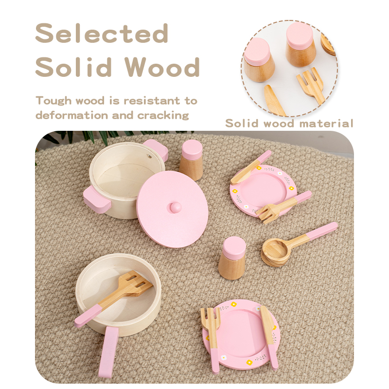 Wooden Kitchen Play Set for Ki - Kitchen Gadgets Kids ulasan dan harga