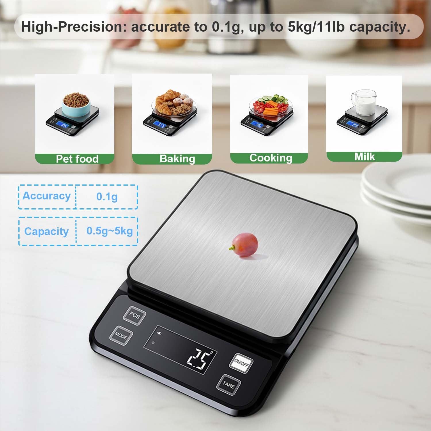 2026 New Waterproof Digital Ki - Digital Kitchen Scale ulasan dan harga