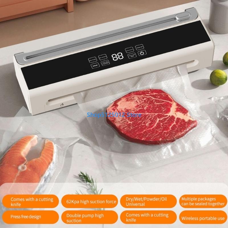 G8TC Double Use Vacuum Sealer  - Kitchen Gadgets For Small Kitchens ulasan dan harga