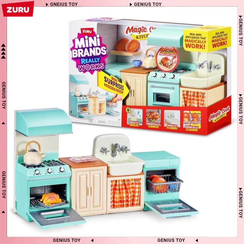 Zuru Mini Brands Magic Cook Ki - Kitchen Gadgets Kids ulasan dan harga