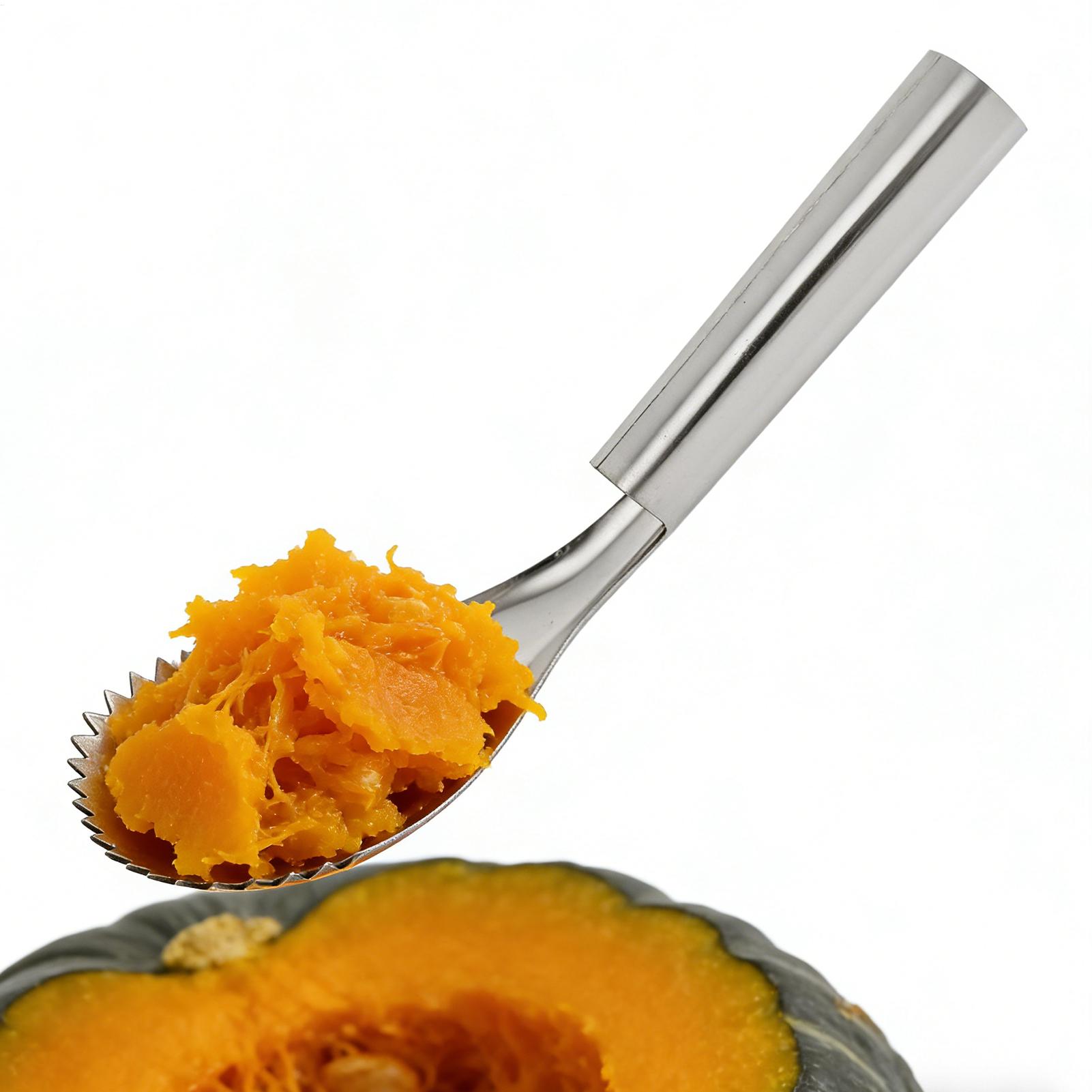1PC Pumpkin Scooper Stainless  - Vegetable Kitchen Gadgets ulasan dan harga