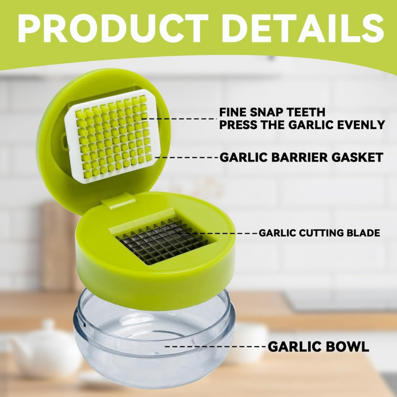 Garlic Mincer for Kitchen Easy - Kitchen Gadgets For Arthritic Hands ulasan dan harga