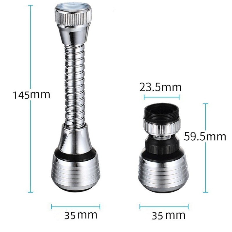 2 Modes Sink Faucet 360 Degree - Kitchen Gadgets Everyone Needs ulasan dan harga