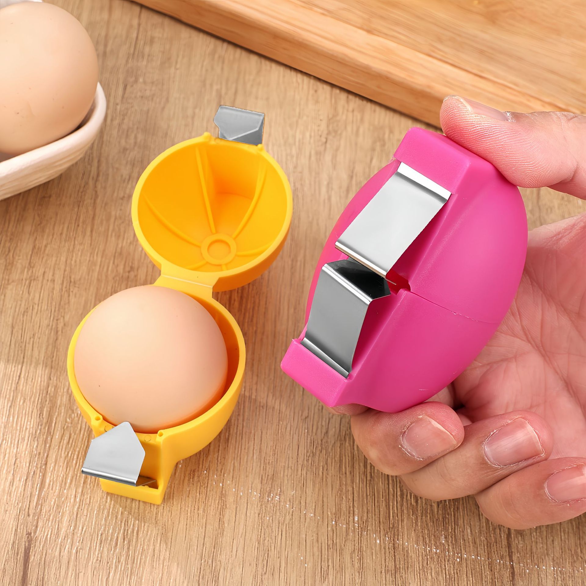 1/3PCS Easy Egg Shell Opener,P - Egg Separator Tool ulasan dan harga
