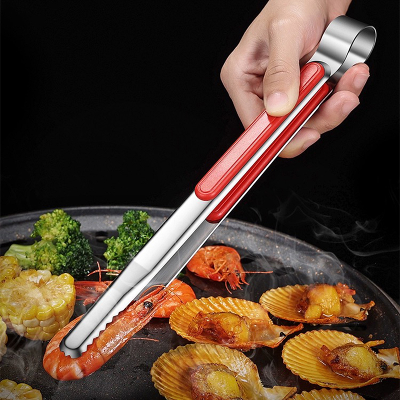 Stainless Steel BBQ Grill Tong - Kitchen Gadgets For Arthritic Hands ulasan dan harga