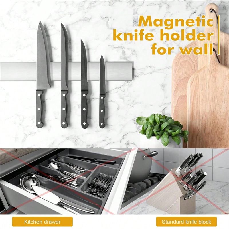 A93Z Multipurpose Magnetic Kni - Magnetic Knife Strip ulasan dan harga