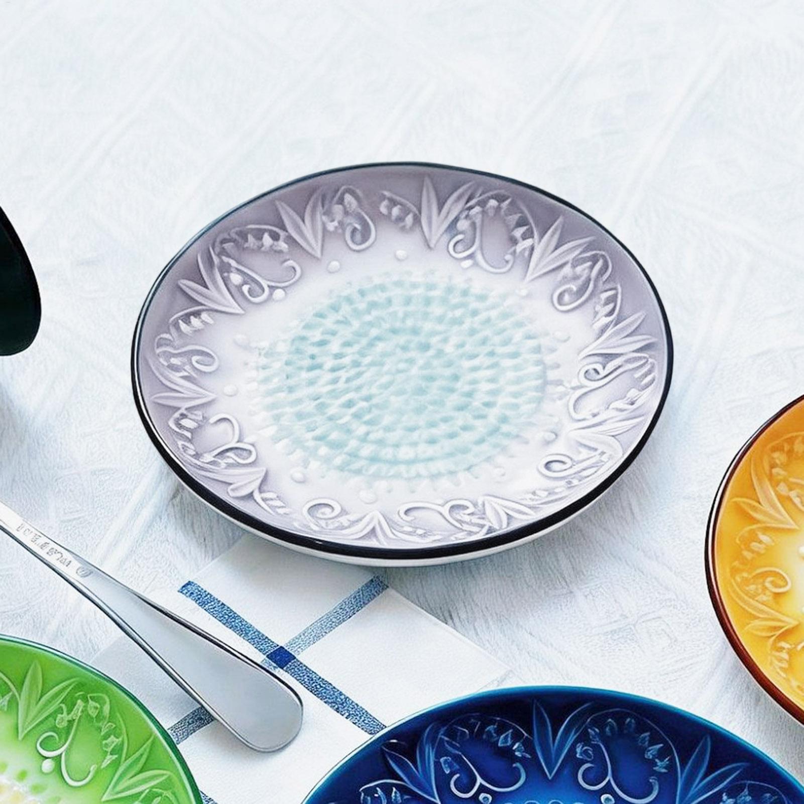 Garlic Grater Plate Ceramic Ha - Kitchen Gadgets For Small Kitchens ulasan dan harga