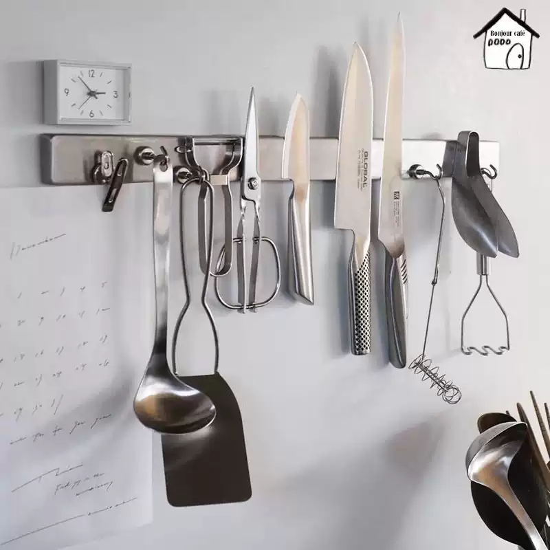 Stainless Steel Magnetic Knife - Magnetic Knife Strip ulasan dan harga