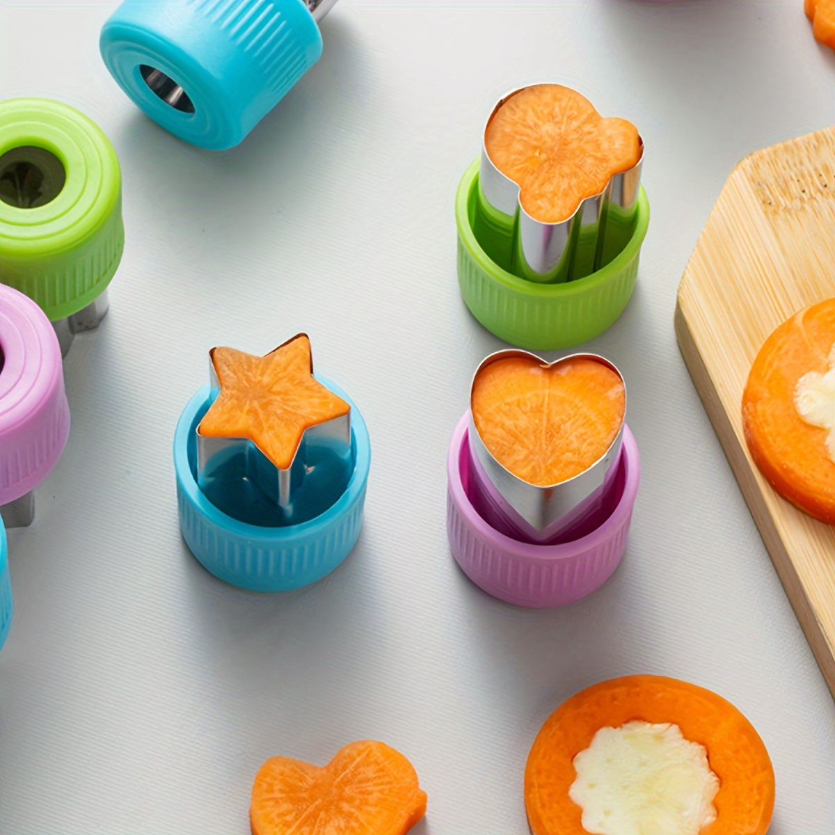 Star Heart Shape Vegetables Cu - Vegetable Kitchen Gadgets ulasan dan harga