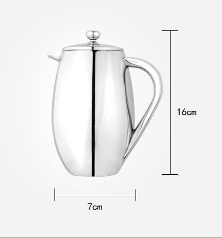 304 Stainless Steel French Pre - French Press Coffee Maker ulasan dan harga