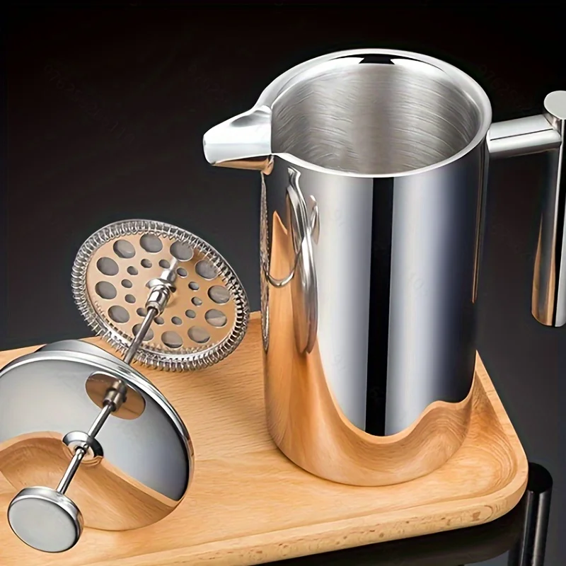Elegant 350ml Stainless Steel  - French Press Coffee Maker ulasan dan harga
