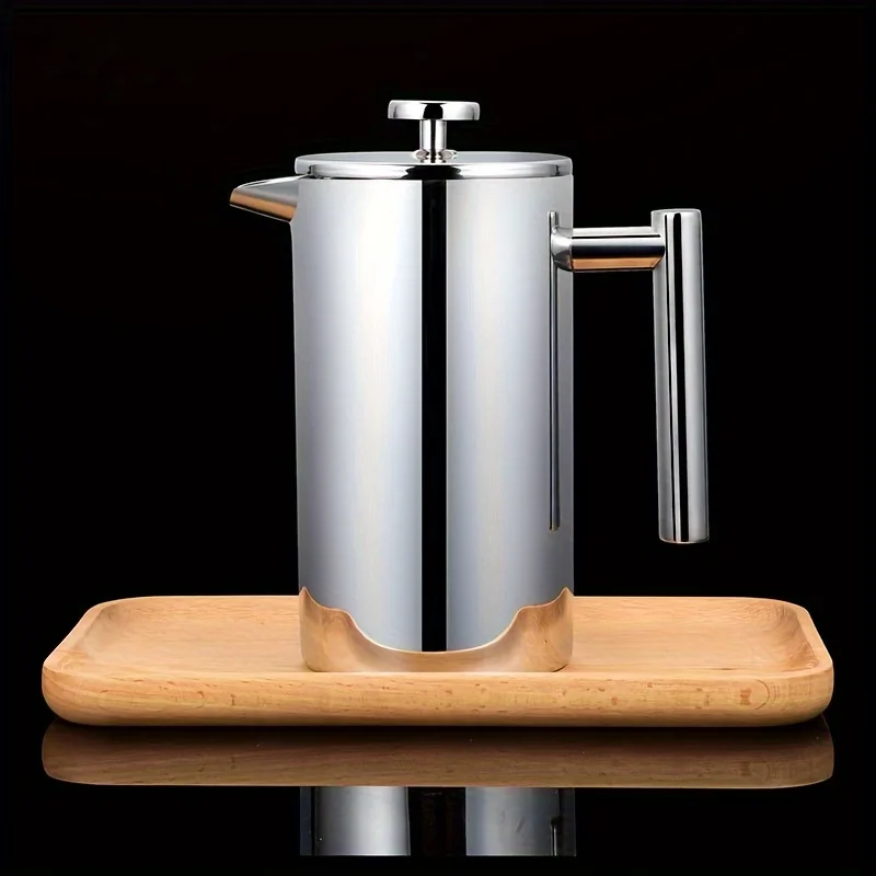Elegant 350ml Stainless Steel  - French Press Coffee Maker ulasan dan harga