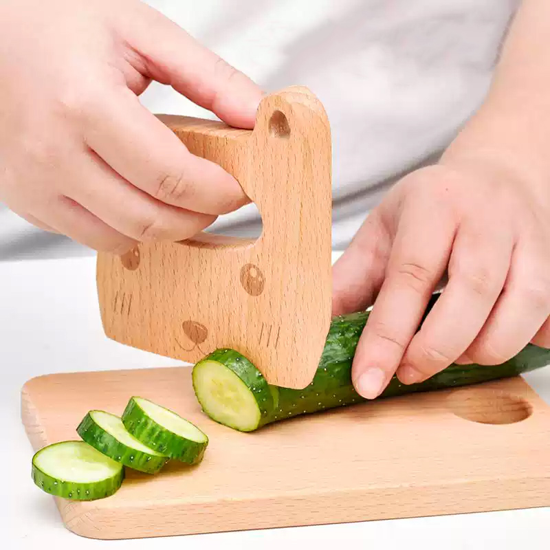 Wooden Kids Knife for Cooking  - Kitchen Gadgets Kids ulasan dan harga