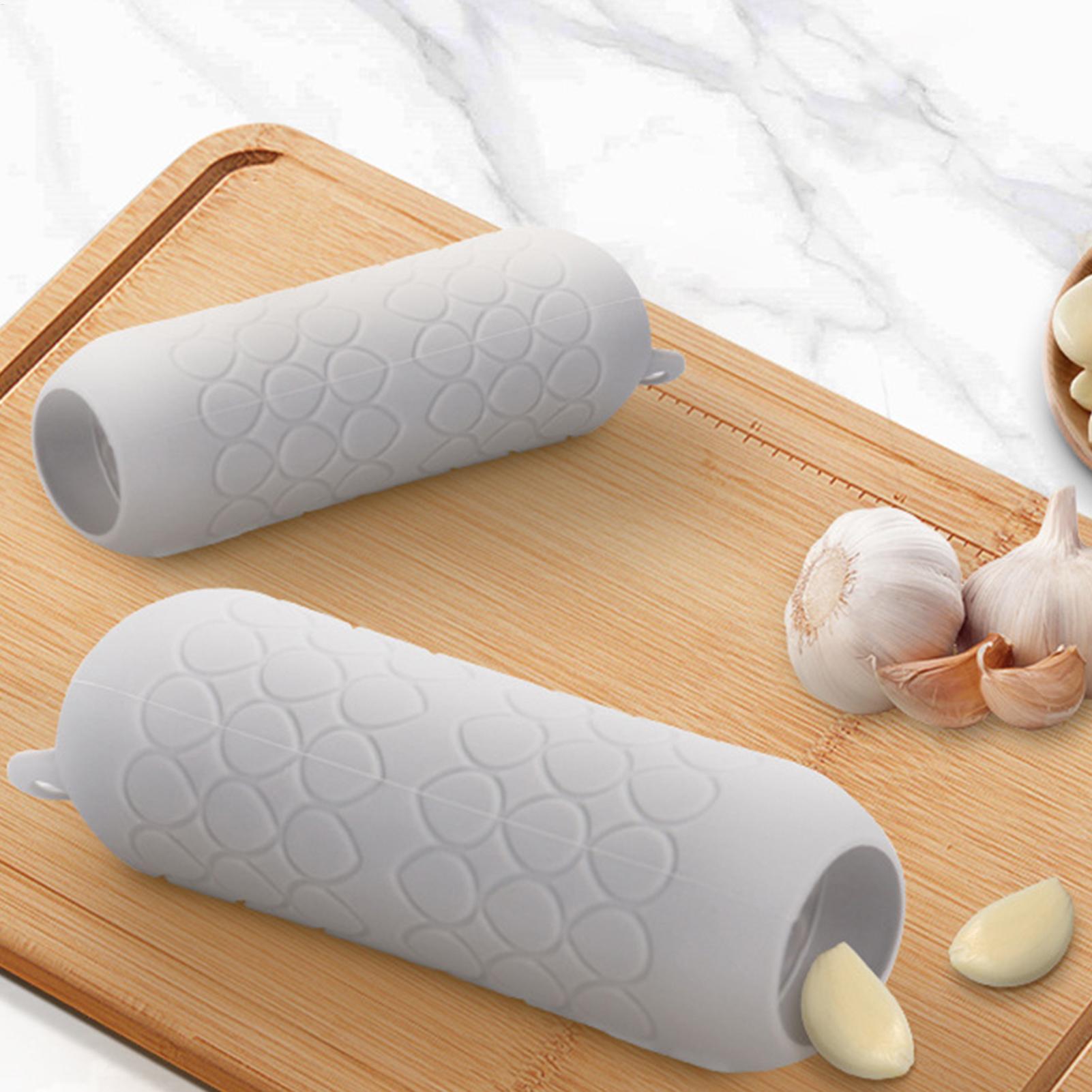Silicone Garlic Peeler Quick t - Vegetable Kitchen Gadgets ulasan dan harga