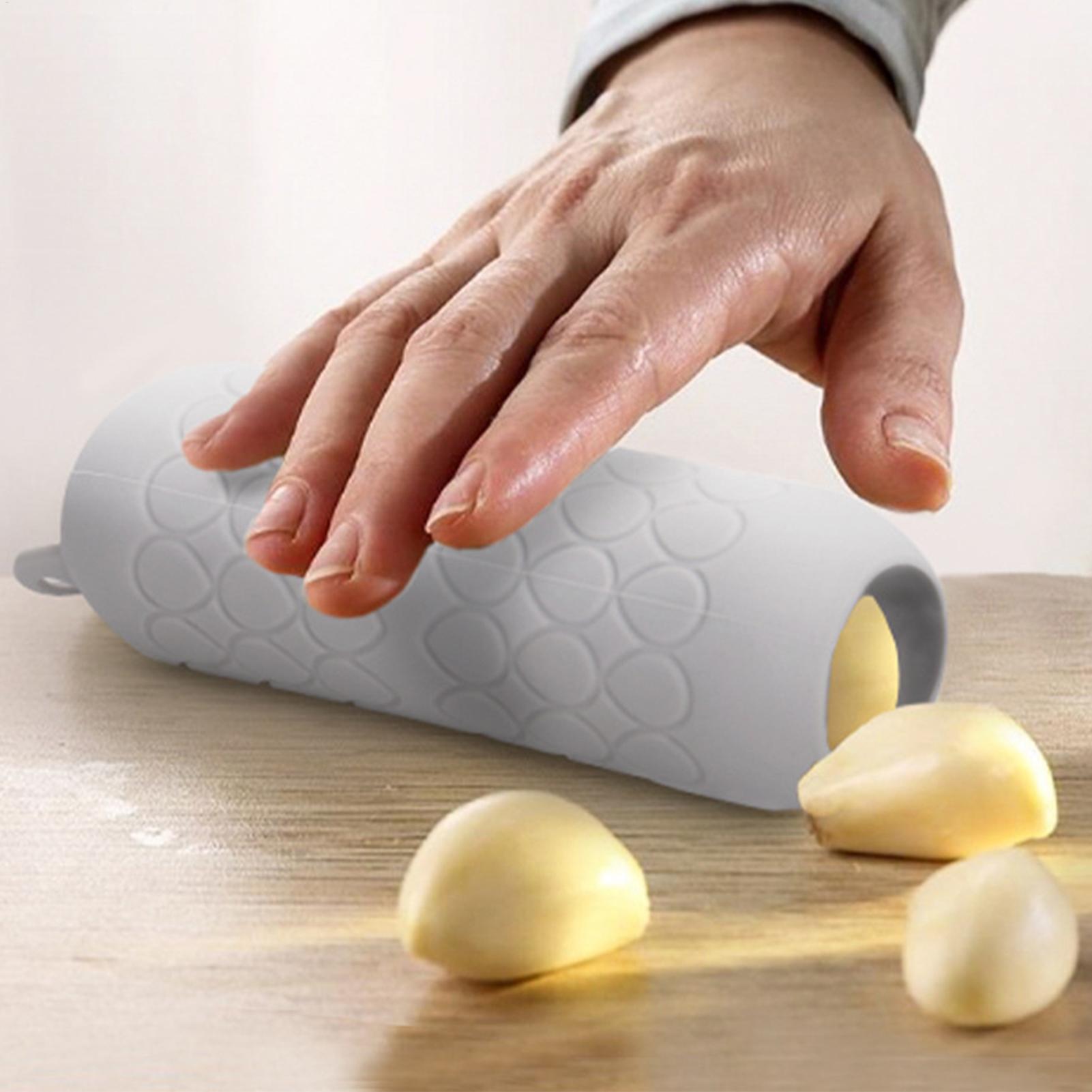 Silicone Garlic Peeler Quick t - Vegetable Kitchen Gadgets ulasan dan harga