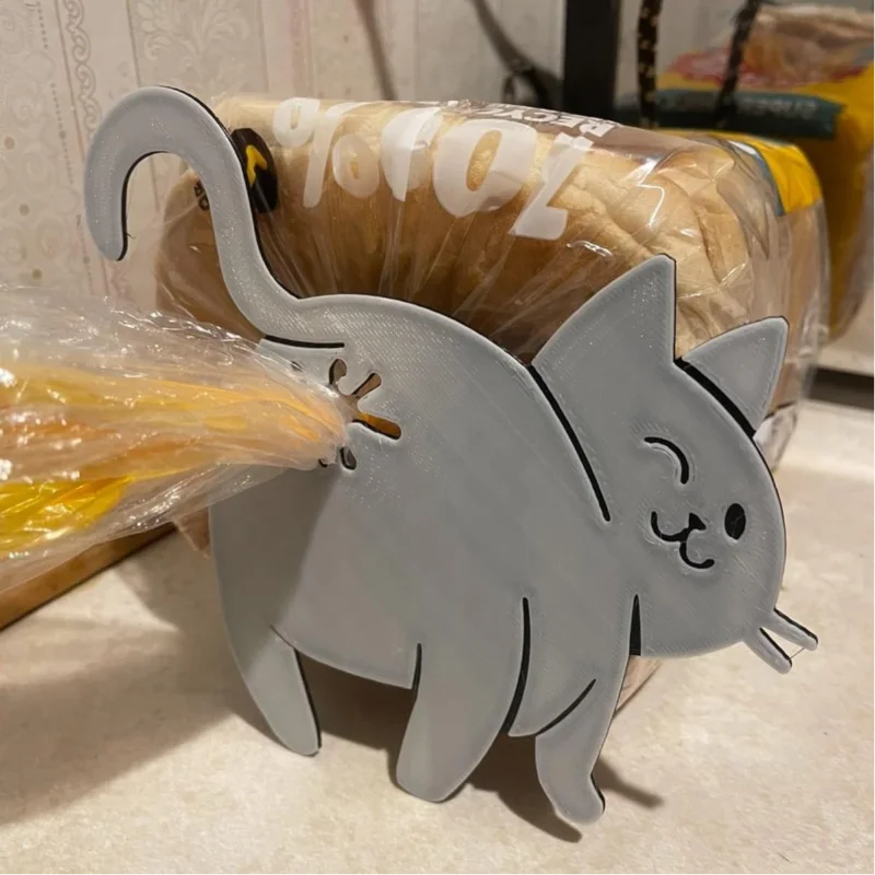 Bag Clips 3d Printed Cat Butt  - Kitchen Gadgets Kids ulasan dan harga