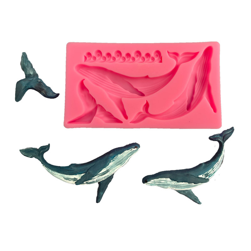 DIY Whale Silicone Mold Ocean  - Kitchen Gadgets Website ulasan dan harga