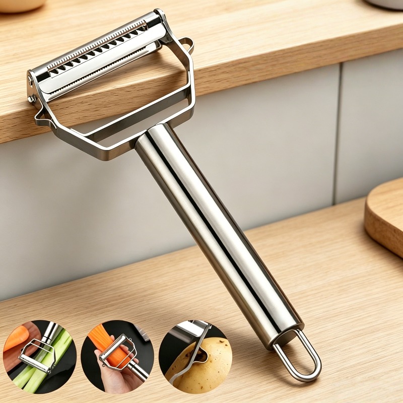 Stainless Steel Kitchen Peeler - Vegetable Kitchen Gadgets ulasan dan harga