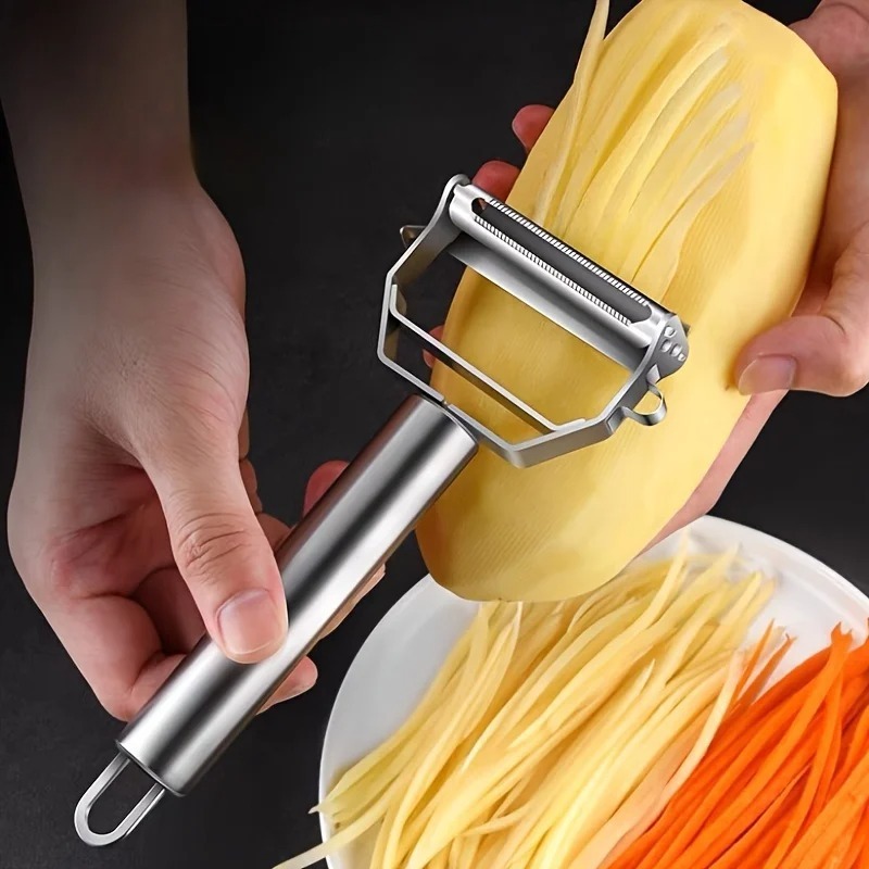 Stainless Steel Kitchen Peeler - Vegetable Kitchen Gadgets ulasan dan harga