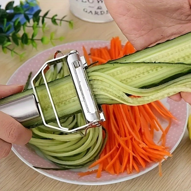 Stainless Steel Kitchen Peeler - Vegetable Kitchen Gadgets ulasan dan harga