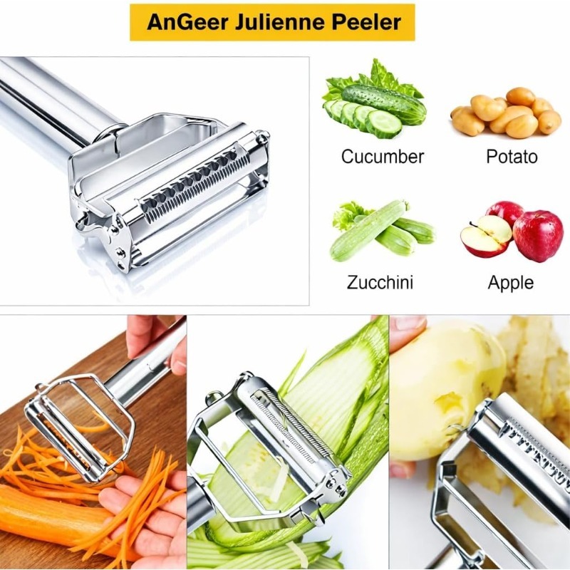 Stainless Steel Kitchen Peeler - Vegetable Kitchen Gadgets ulasan dan harga