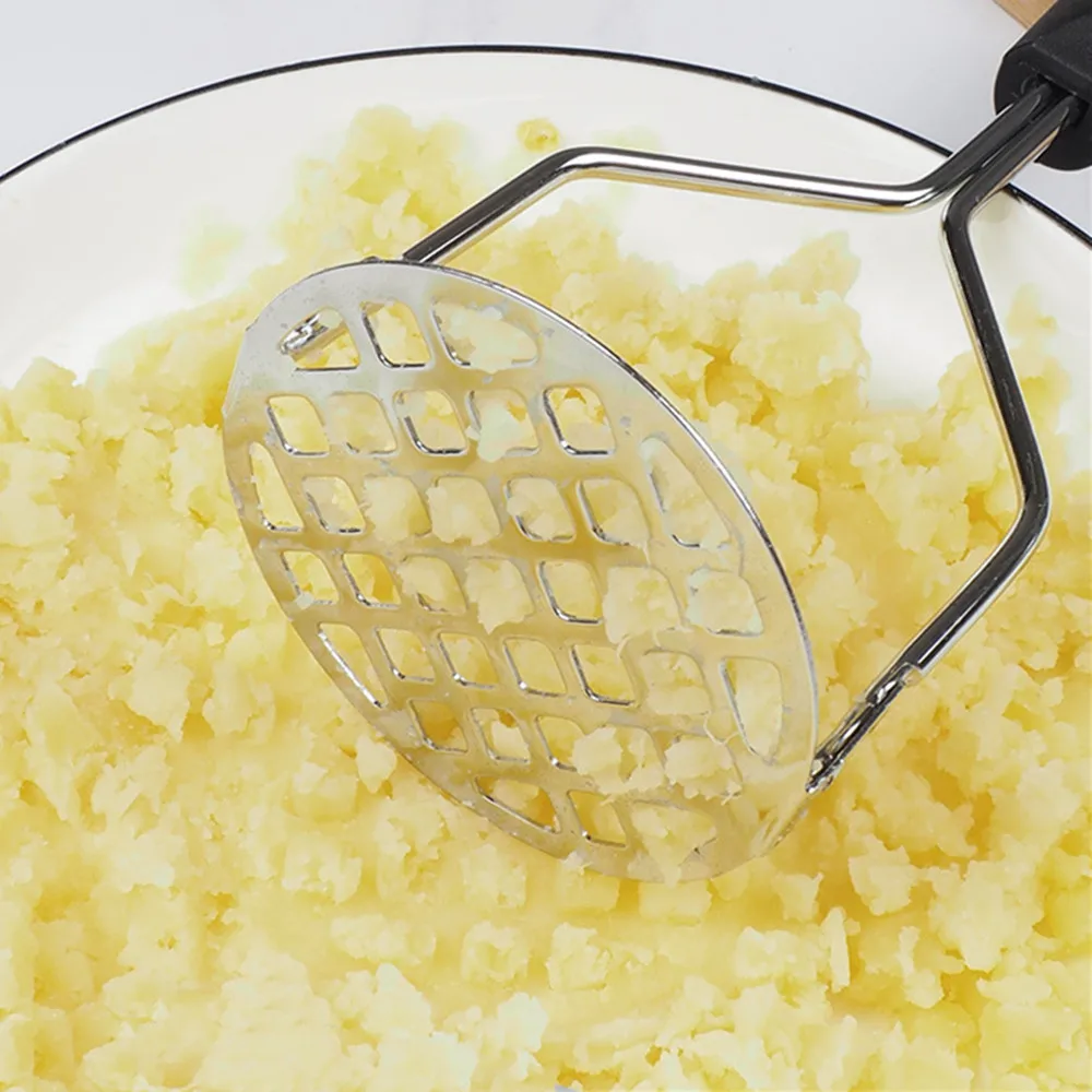Stainless Steel Potato Masher  - Kitchen Gadgets Kids ulasan dan harga