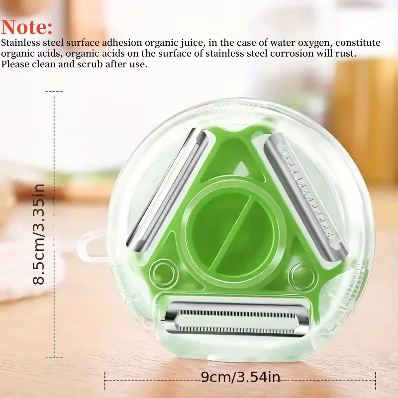 1PC Trio Peeler Set Vegetable  - Vegetable Kitchen Gadgets ulasan dan harga