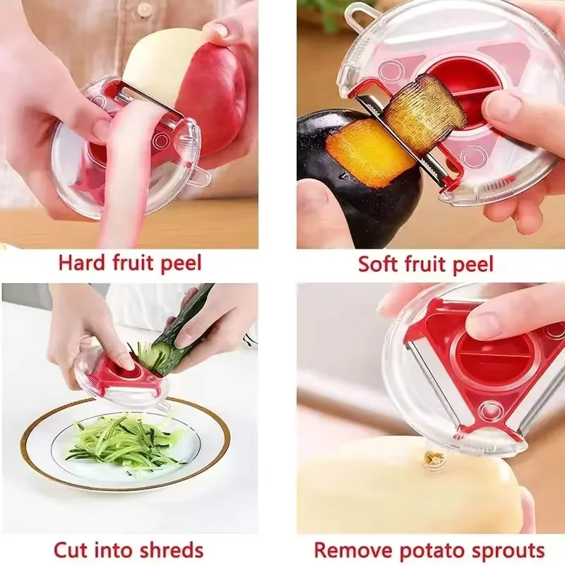 1PC Trio Peeler Set Vegetable  - Vegetable Kitchen Gadgets ulasan dan harga