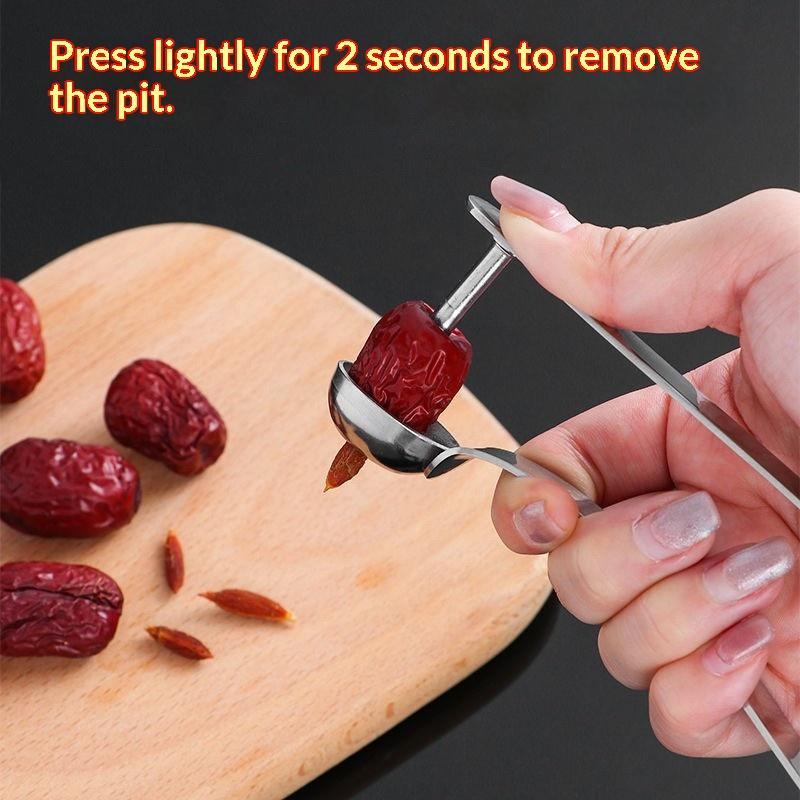 Stainless Steel Date Pitter To - Vegetable Kitchen Gadgets ulasan dan harga
