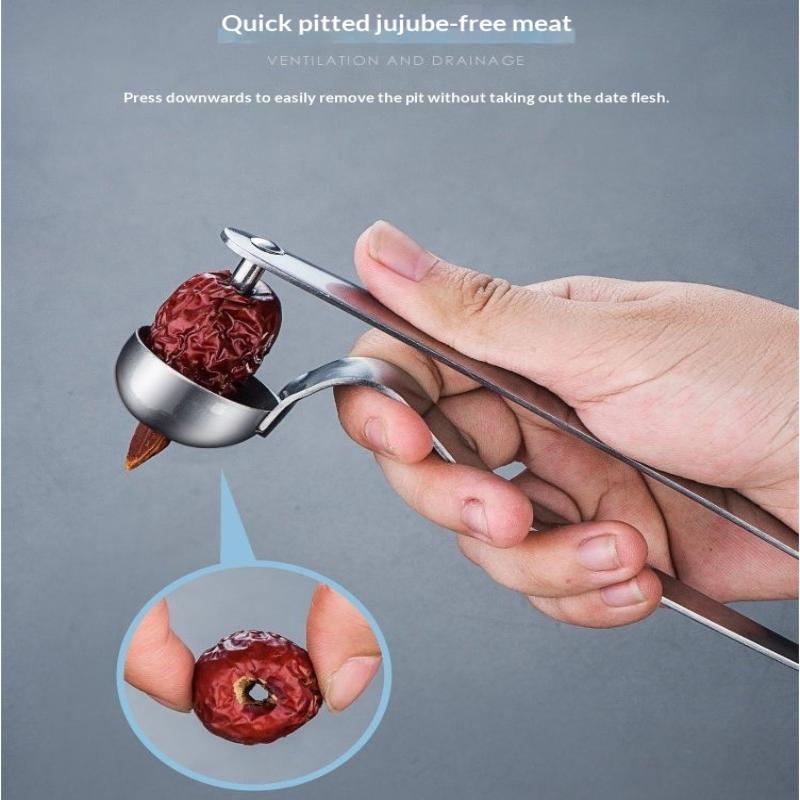 Stainless Steel Date Pitter To - Vegetable Kitchen Gadgets ulasan dan harga